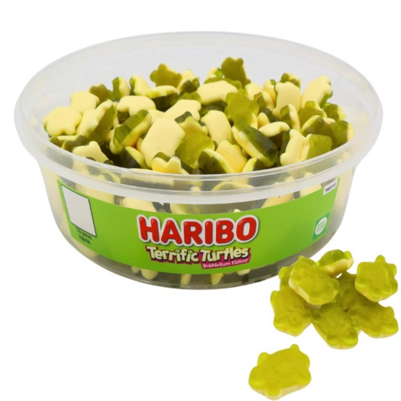 Haribo Terrific Turtles Sweet Tub 480g