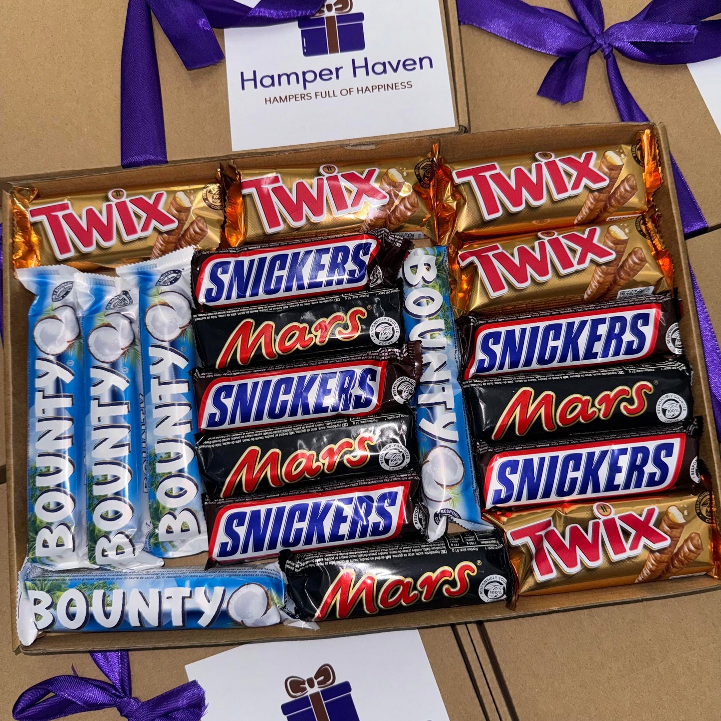 Mars, Snickers, Bounty & Twix Chocolate Gift Hamper